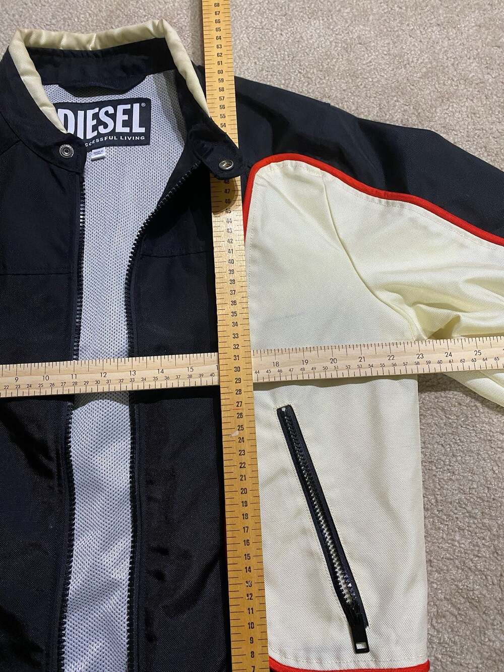 Diesel For Successful Living Colorblock Racing Jacket - Picture 5 of 5